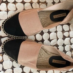 Women’s Zara black and beige espadrille